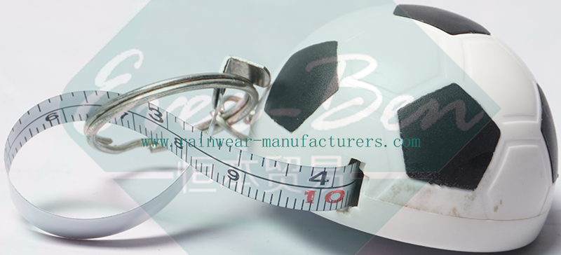 014 Metric personalised tape measure with football box